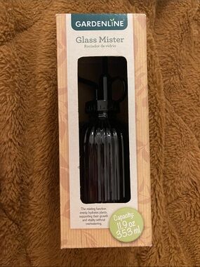 Garden line glass plant Mister - 11.9 oz. NIB